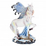 Comforter figurine - a fairy and a unicorn