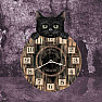 Cat Ticking Wall Clock