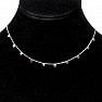 Necklace stainless steel Hearts 41 cm