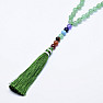 Japa Mala Aventurine Bead Chakra Necklace