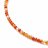 Carnelian bead necklace