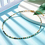 Agate Indian bead necklace