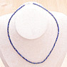 Lapis lazuli cut necklace 3.3 mm