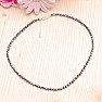 Terahertz stone cut necklace 3.5 mm