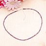 Amethyst cut necklace 3.3 mm