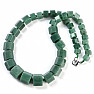 Aventurine necklace made of cut beads