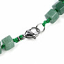 Aventurine necklace made of cut beads