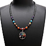 Hematite Chakra Necklace with Tree of Life