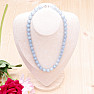 Aquamarine necklace beads