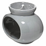 Aroma ceramic lamp Oval gray