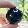 Obsidian black celestial eye sphere Mexico 3