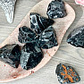 Obsidian silver raw Mexico