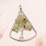 Olivine pendant Tree of life