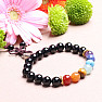 Onyx Buddha had a chakra bracelet