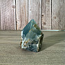 Onyx blue raw polished point 9