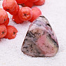 Pink tumbled opal