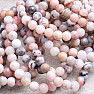 Opal pink beaded bracelet