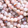 Opal pink beaded bracelet