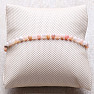 Morganite - beryl pink emerald beaded bracelet