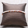 Morganite - beryl pink emerald beaded bracelet