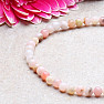 Morganite - beryl pink emerald beaded bracelet