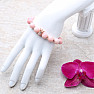 Opal pink Rose Queen with crown bracelet RB Design 49