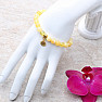 Opal yellow bracelet with sunflower RB Design 50