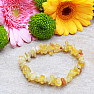 Opal yellow chopped bracelet