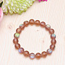 Opalite Dark Sun aura beaded bracelet