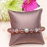 Opalite Dark Sun aura beaded bracelet