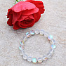 Tan Angel aura beaded bracelet