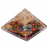 Orgonite chakra pyramid