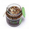 Smoking incense mixture Lemongrass and spices 40 g in a glass