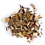 Smoking incense mixture Lemongrass and spices 40 g in a glass