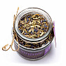 Smudge incense mixture Sage and Lavender 25 g in a glass