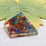 Orgonite chakra pyramid small