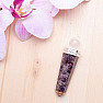 Orgonite pendant crystal with amethyst and crystal