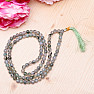 Japa Mala necklace made of moss agate beads