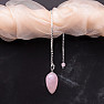 Wisdom Rose Quartz Pendulum