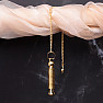 Isis pendulum gold plated