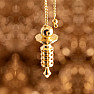 Isis brass pendulum