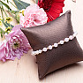 Women&#39;s bracelet made of pearls and rose gold