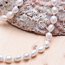 Women&#39;s pearl necklace white pearl 10 mm