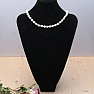 Women&#39;s pearl necklace white pearl 10 mm