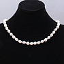 Women&#39;s pearl necklace white pearl 10 mm