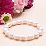 Women's pearl bracelet white pearl 10 mm