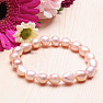 Women&#39;s pearl bracelet plum pearl 10 mm