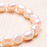 Women&#39;s pearl bracelet peach pearl 10 mm