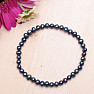 Women&#39;s pearl bracelet black pearl 5 mm