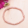 Women&#39;s pearl bracelet plum pearl 5 mm